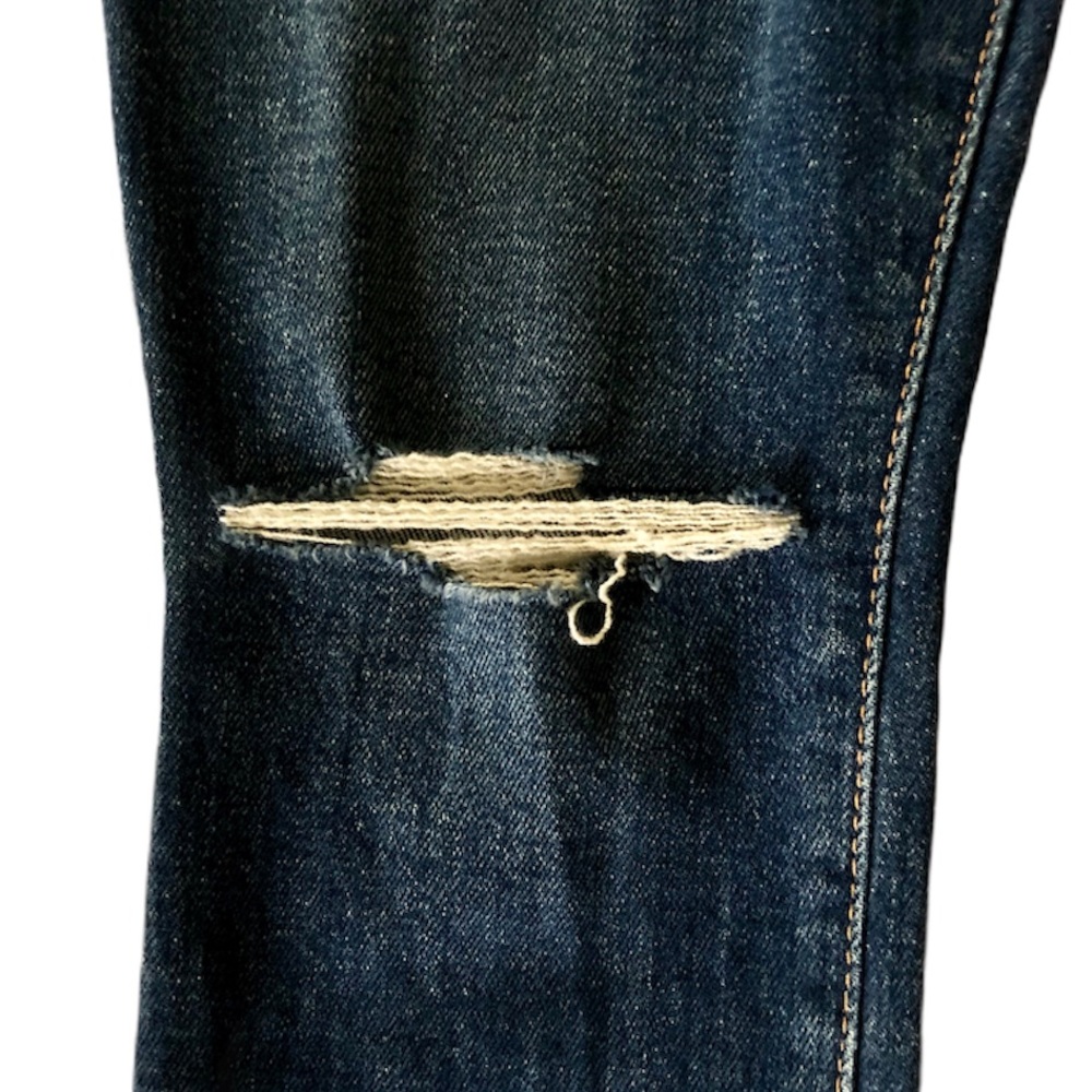 ALICE + OLIVIA Good High Rise Distressed Skinny - Picture 4 of 5